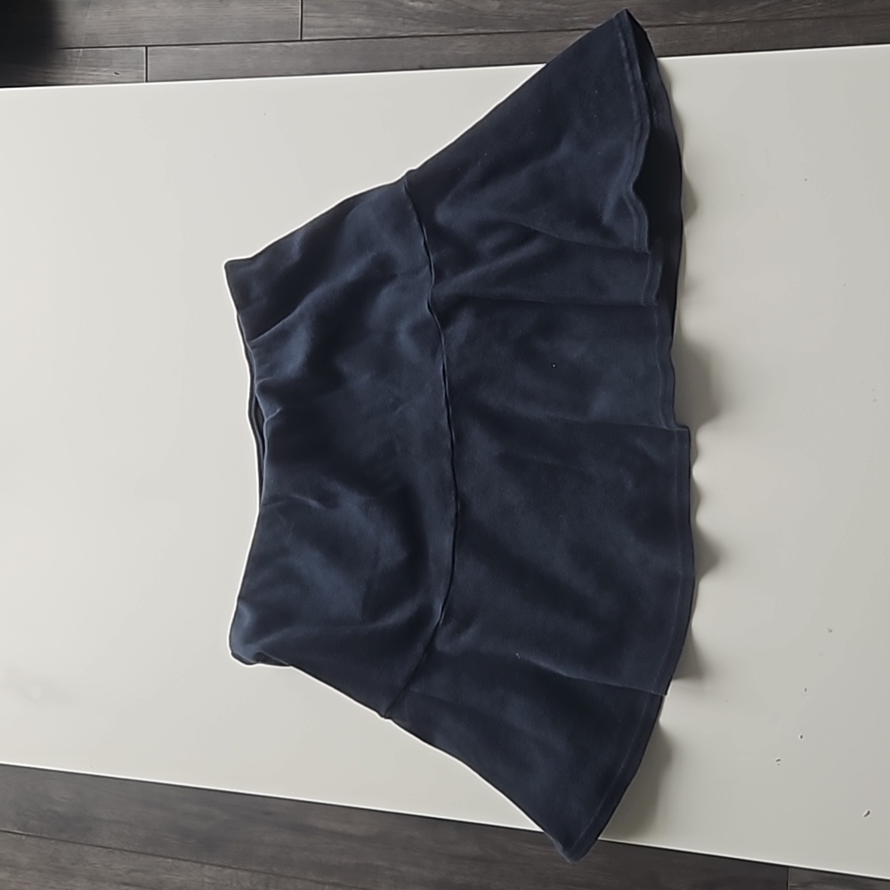 Brandy Melville Navy Blue Skater Skirt